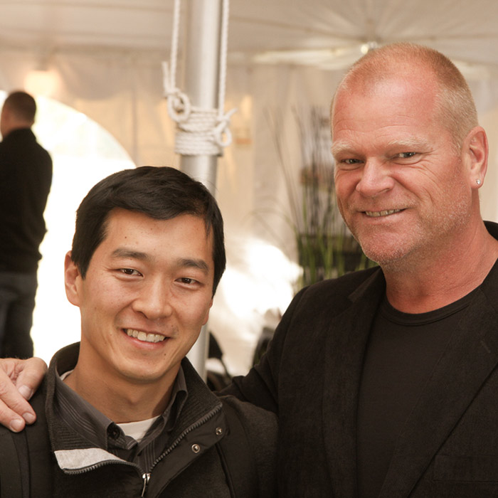 Lloyd and Mike Holmes!  Copyright (C)2013 Night and Day Photography Inc.>