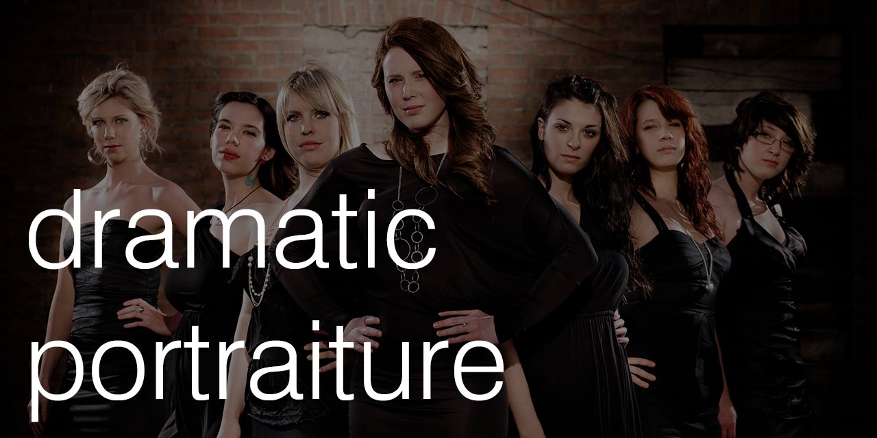 Edmonton's best dramatic portraiture, modeling photography, photoshoots